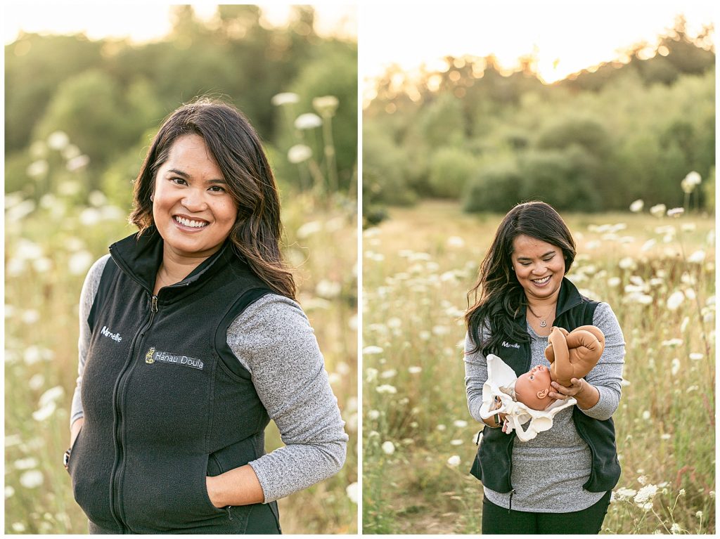 Headshots of a birth and postpartum doula