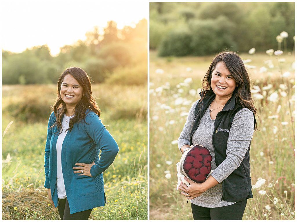 Headshots of a childbirth educator and doula - Marnellie Bishop