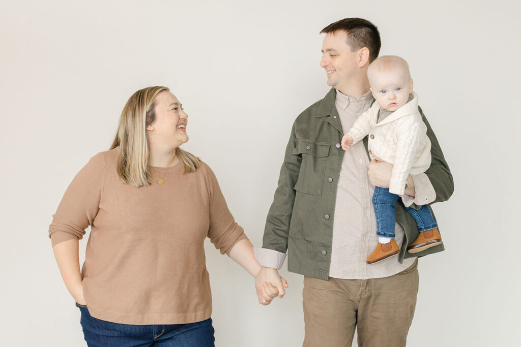 Winter family Photo shoot in Portland