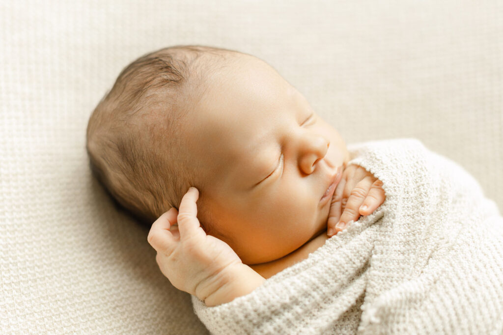 newborn photography session in Portland