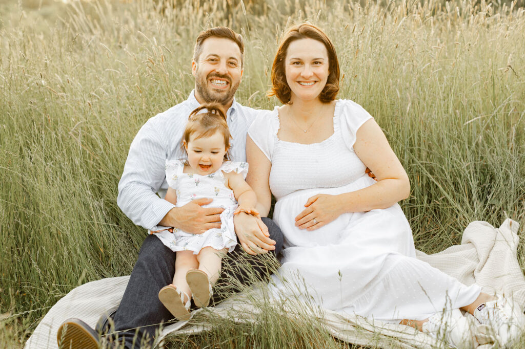 Portland OR milestone photographer documenting growing family with natural candid portraits