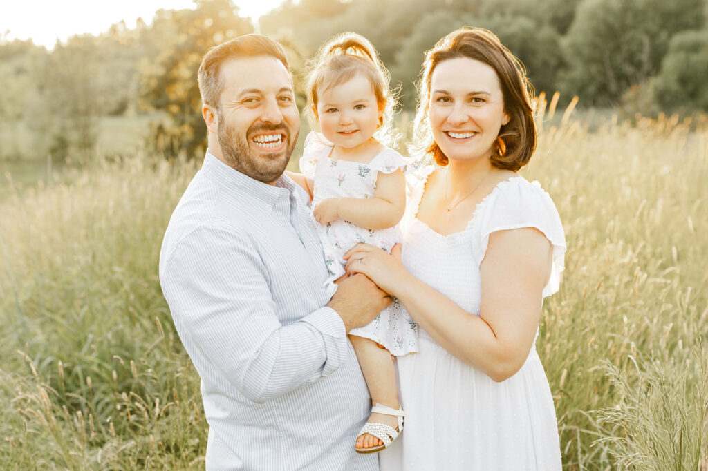 Family enjoying a relaxed lifestyle photography session in Portland Oregon