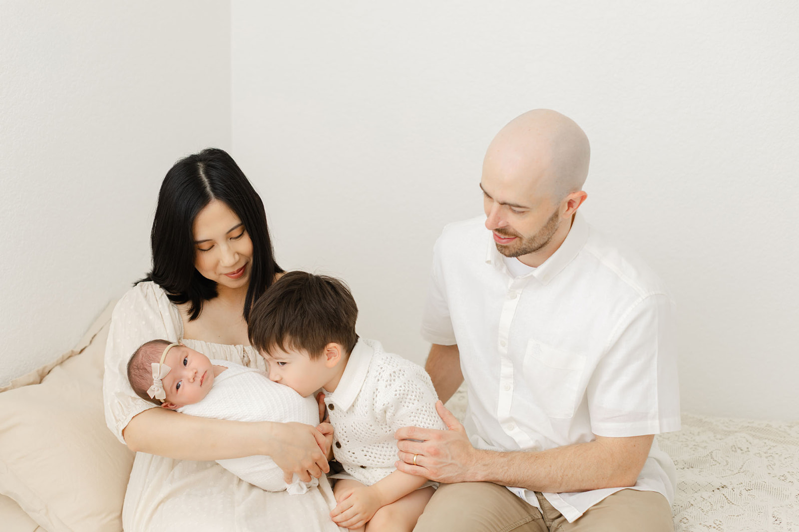timeless newborn photography in Portland